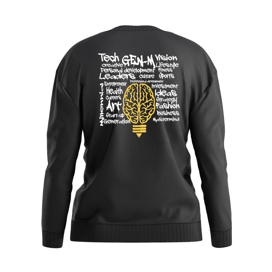 THE INCEPTION BLACK SWEAT SHIRT
